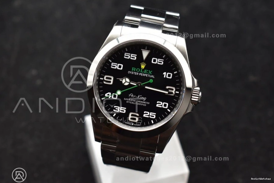 VSF 126900 Steel SS Dial 509 VS Black SmoothTexture 904L Bracelet Edition Best 1:1 on Air-King 0315